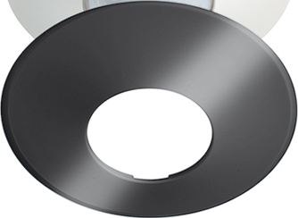 ESYLUX Abdeckung COMPACTCOVERSET 8 BK - EP00007521