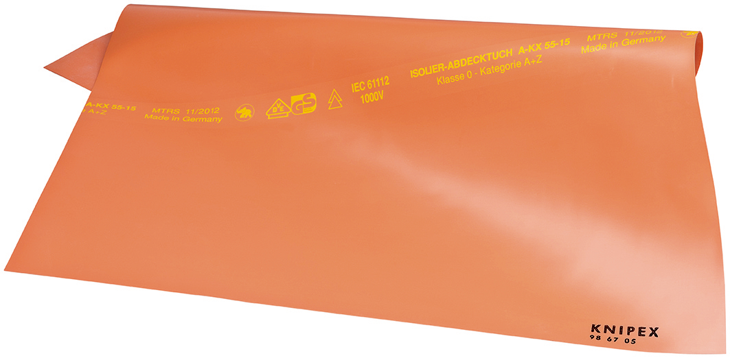 Knipex-Werk Abdecktuch aus Gummi 98 67 05