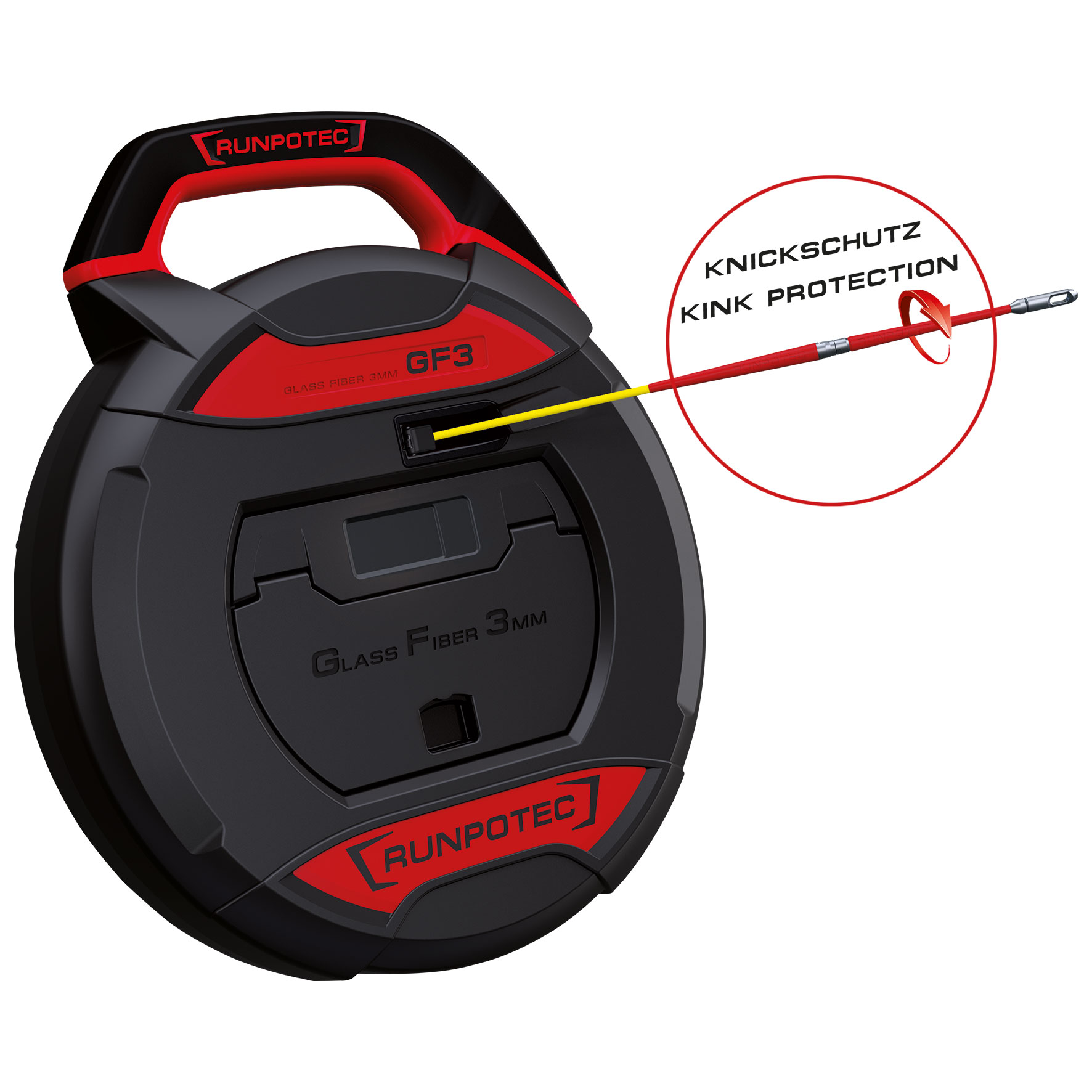 Runpotec GF3 Kabeleinziehwerkzeug 3 mm ohne MZ- 30 m 10197