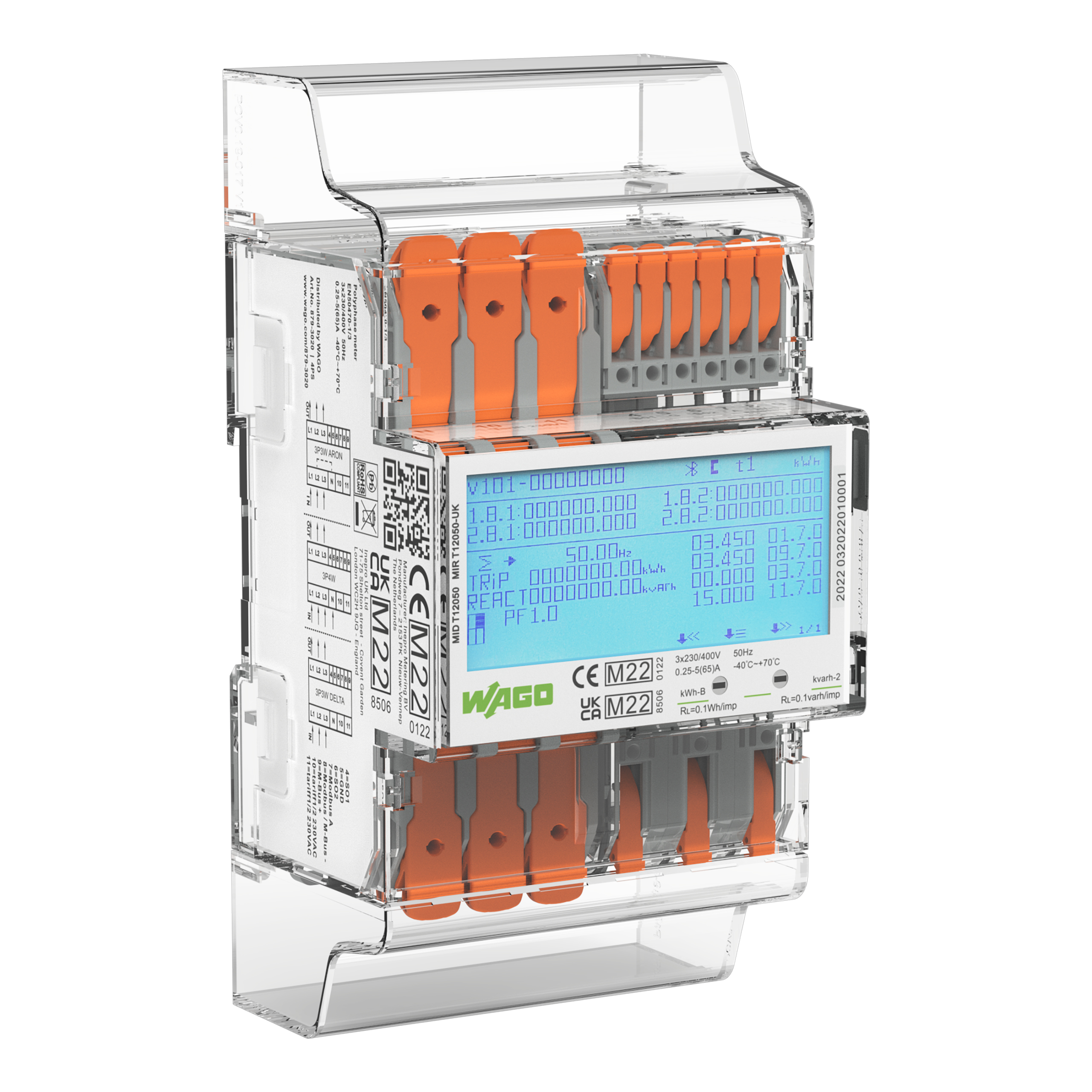 WAGO GmbH & Co. KG Energieverbrauchszähler Direktanschluss 65A 879-3020