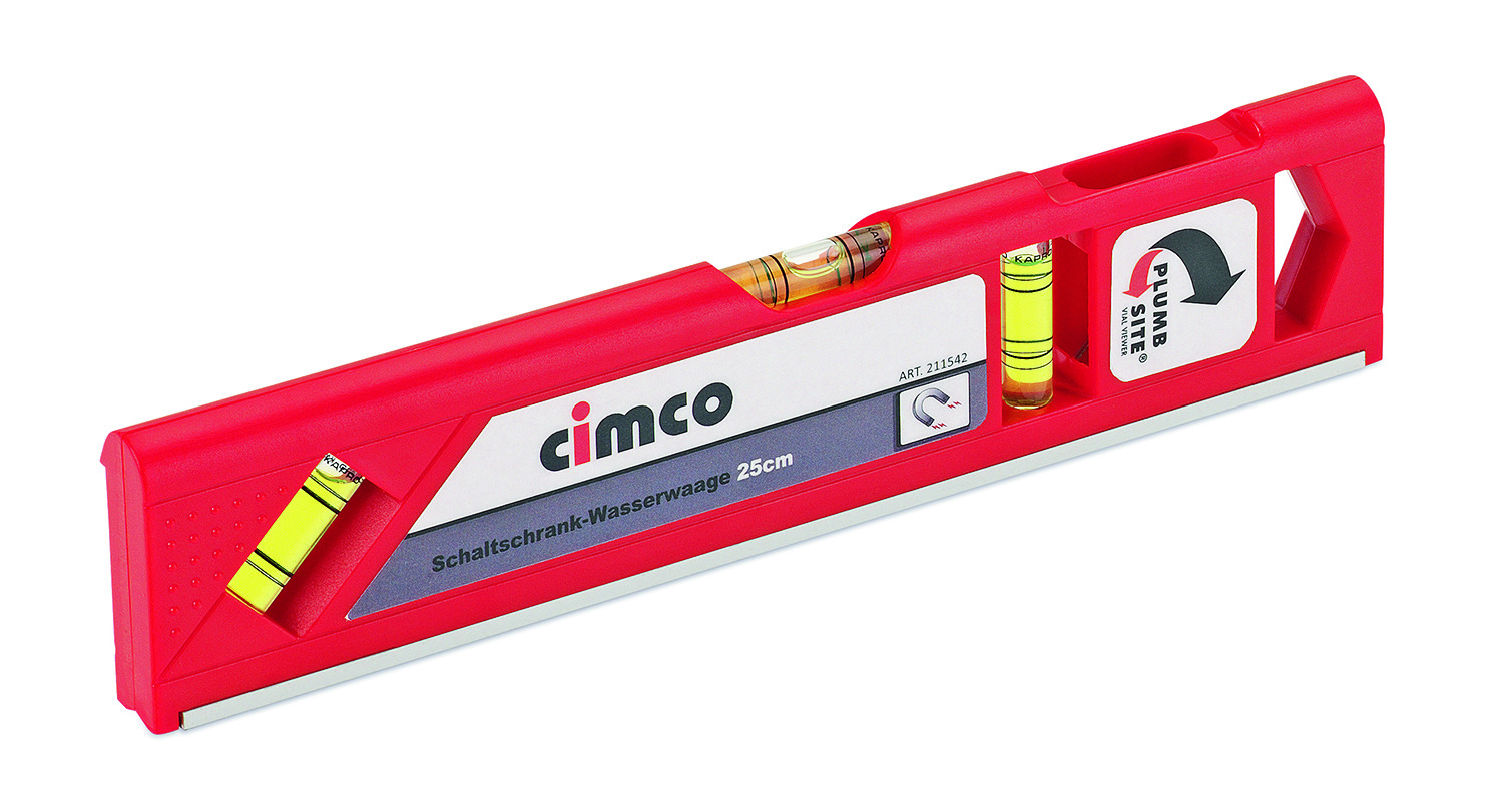 Cimco Werkzeuge Schaltschrank-Wasserwaage 250 211542