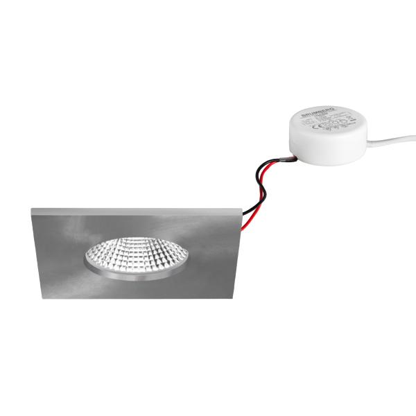 Brumberg recessed LED downlightset, IP65, phase cut dimmable - 40481153