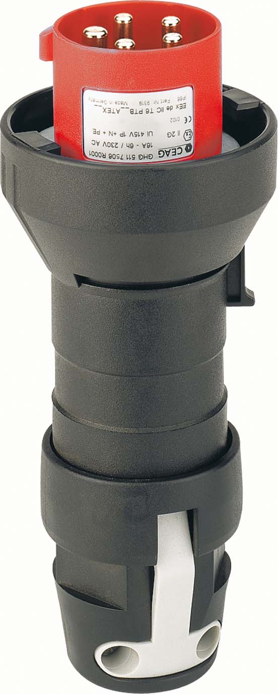 Ceag Sicherheitst. Stecker 16A 5p. 380-415V GHG 511 7506 R0001 - GHG5117506 günstig online kaufen