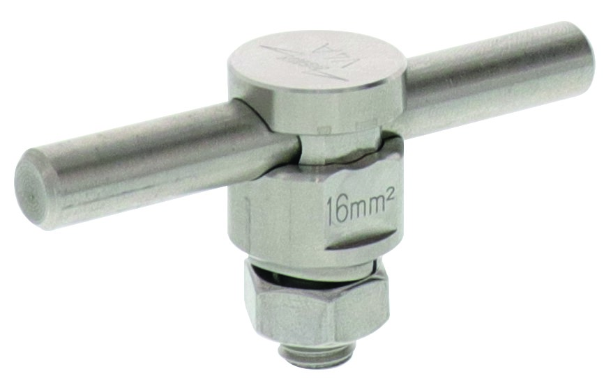DEHN UNI-KS-Verbinder f. Rd 6-10mm UKSV610AQ1650V4A
