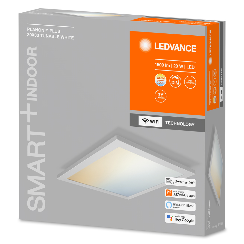 Ledvance LED-Panelleuchte SMART+ Planon Plus TW 300X300 - 4058075525313