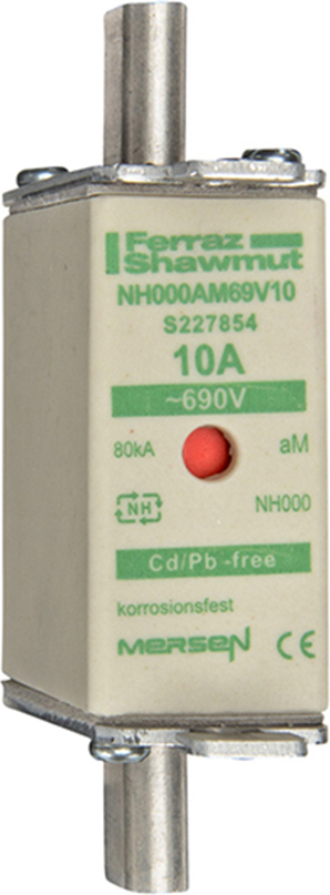 Mersen NH-Sicherungseinsatz SF Gr.000 aM 35A/690VKM NH000AM69V35 - Y227859