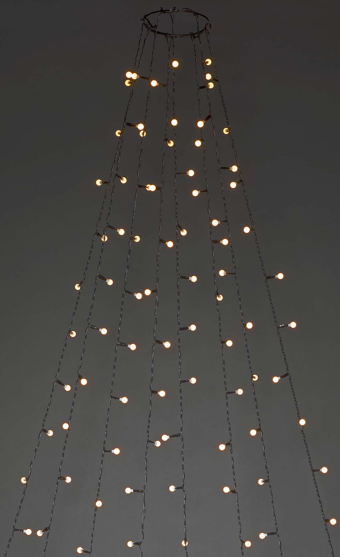 Gnosjö Konstsmide WB LED-Baummantel 400Dioden bernstein 6328-800