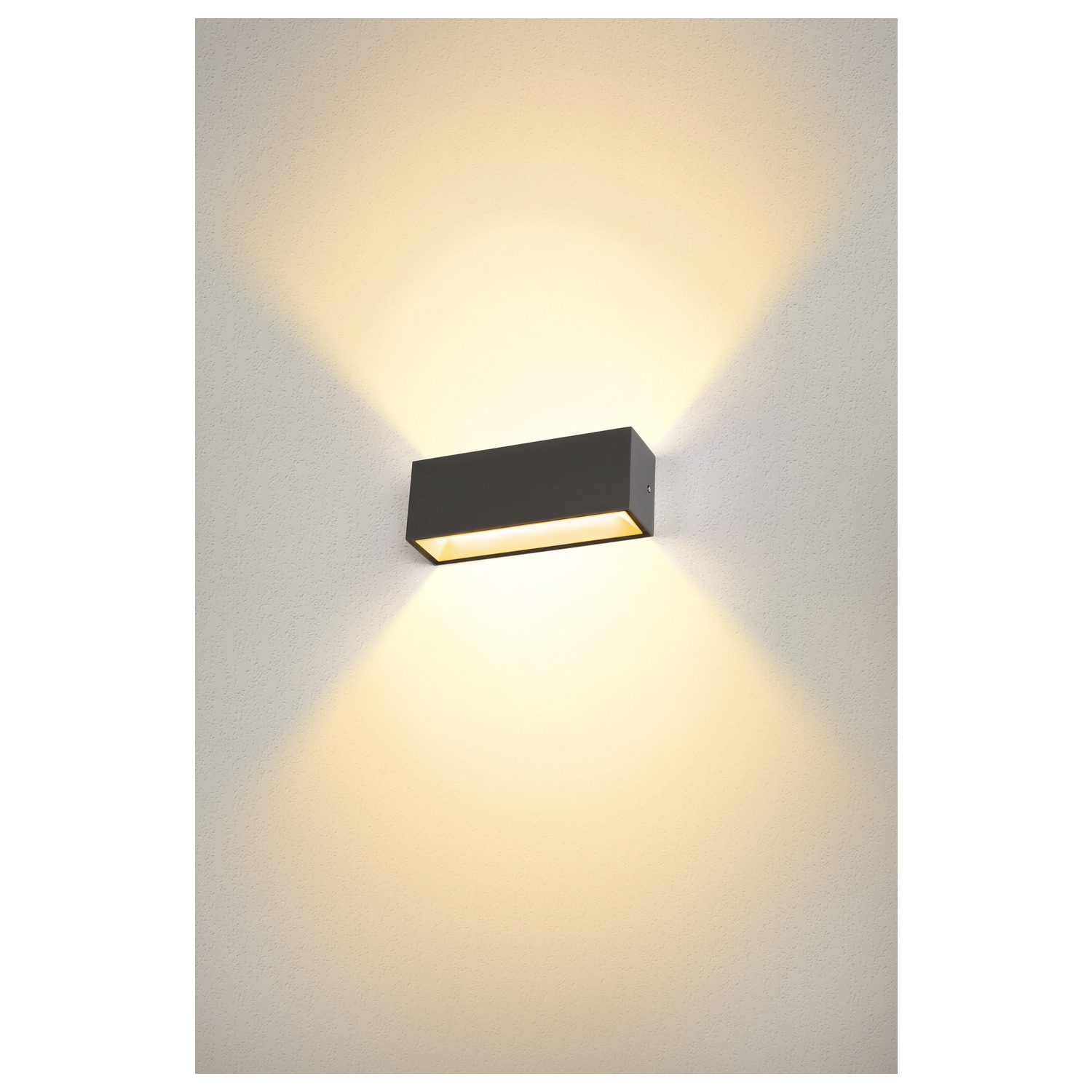 SLV SITRA L, LED Outdoor Wandaufbauleuchte, anthrazit, CCT switch 3000/4000K - 1005155