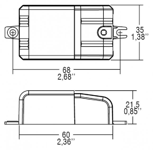 TCI LED-EVG DC 9W 250mA BULL