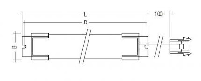 Tridonic Notlicht-Zubehör Accu-NiMH 4Ah 5C CON 89800441