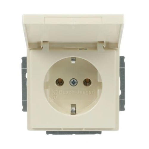 Busch-Jaeger Steckdosen-Einsatz sva/ews 2P+E16A m.Klappdeck. 20 EUK-82 - 2C günstig online kaufen