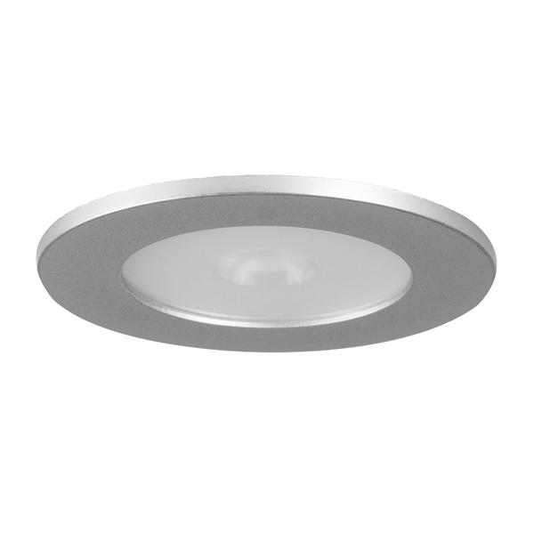 Brumberg recessed LED downlight, black, round - 12027083
