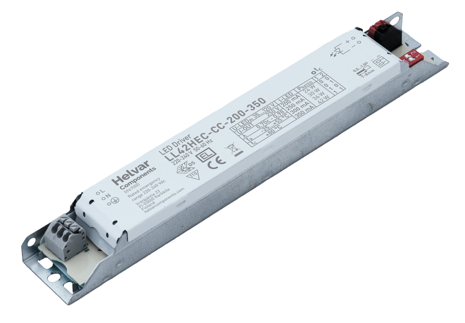 Helvar LED-Treiber LL42HEC-CC-200-350 - 5967000