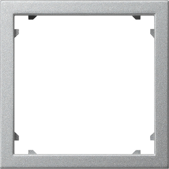 Gira Zwischenplatte 45x45 alu System55 028326