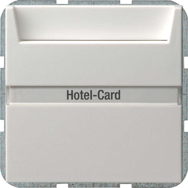 Gira Hotel Card Taster rws-gl 014003