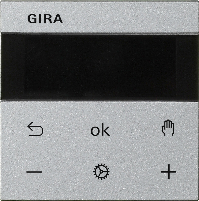 Gira RTR Display Alu 539326