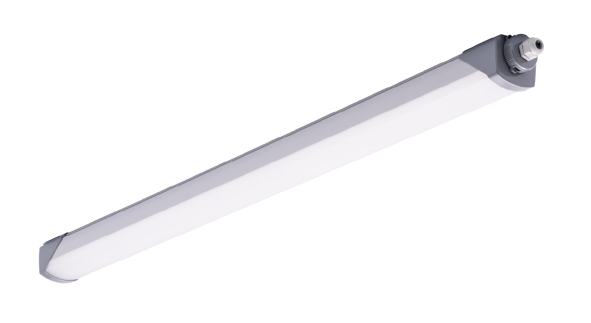 Zalux LED-Feuchtraumleuchte BASE STP 0.6 20-840 ET BPC