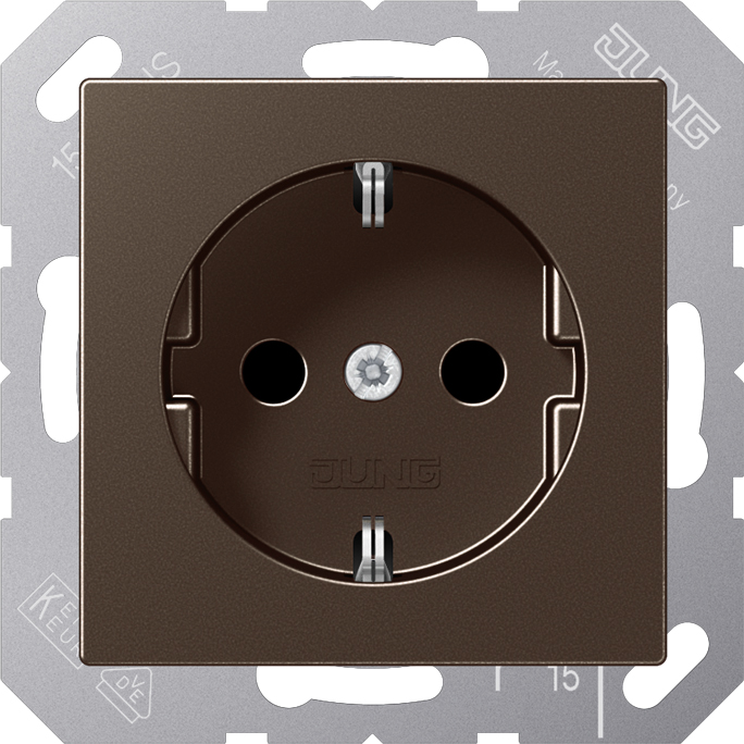 Jung SCHUKO-Steckdose 16A 250V m.Berührungsschutz A 1520 KI MO günstig online kaufen