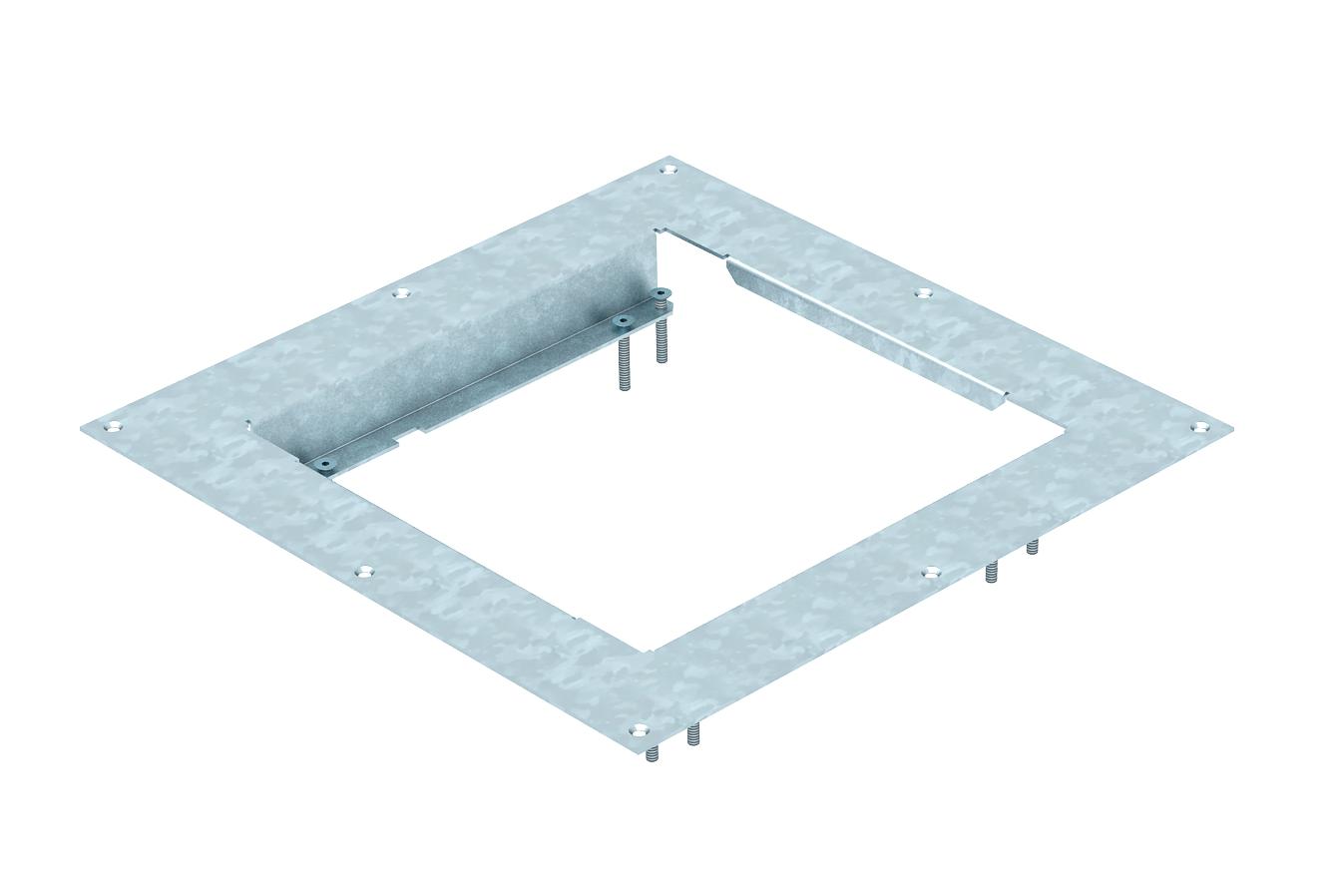 OBO Bettermann Vertr Montagedeckel 340x340x34mm DUG RK UAN 9 - 7428547