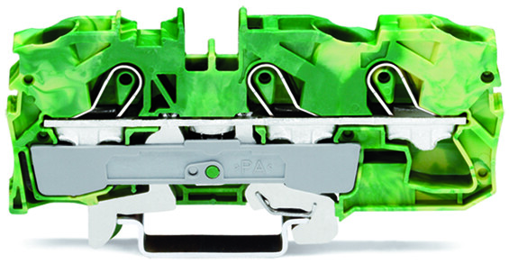 WAGO GmbH & Co. KG Schutzleiterklemme 3-Leiter, TS 35 2010-1307