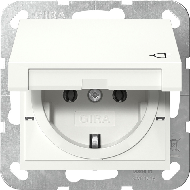 Gira Steckdose KD Reinweiß 445403 günstig online kaufen
