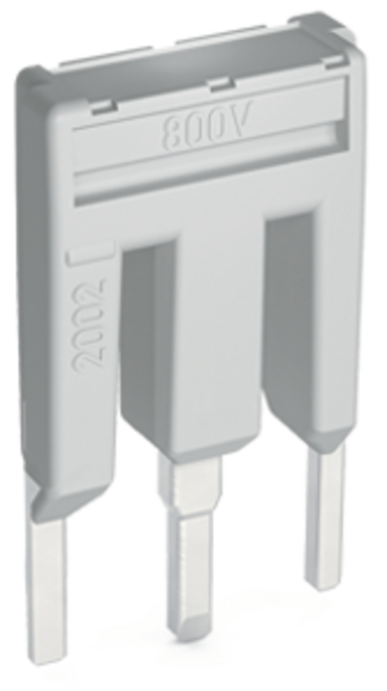 WAGO GmbH & Co. KG Endlosbrücker, 3-fach isoliert, lichtgrau 2002-413