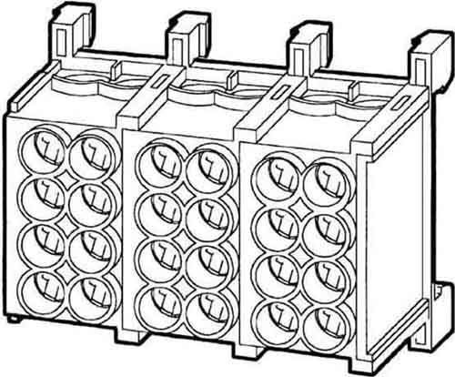 HKL Hauptleitungsabzweigklemme 2x25qmm,50,5x42,2pol HLAC25-22