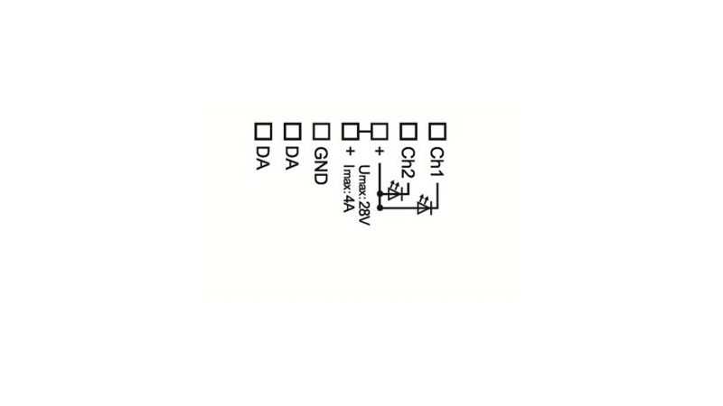 Lunatone Light Management LED-Dimmer DALI 2Ch LED Dimmer 4A CV