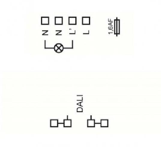 Lunatone Light Management Trailing Edge phase cut Dimmer DALI PD 300W ceiling void  - 86458619-300