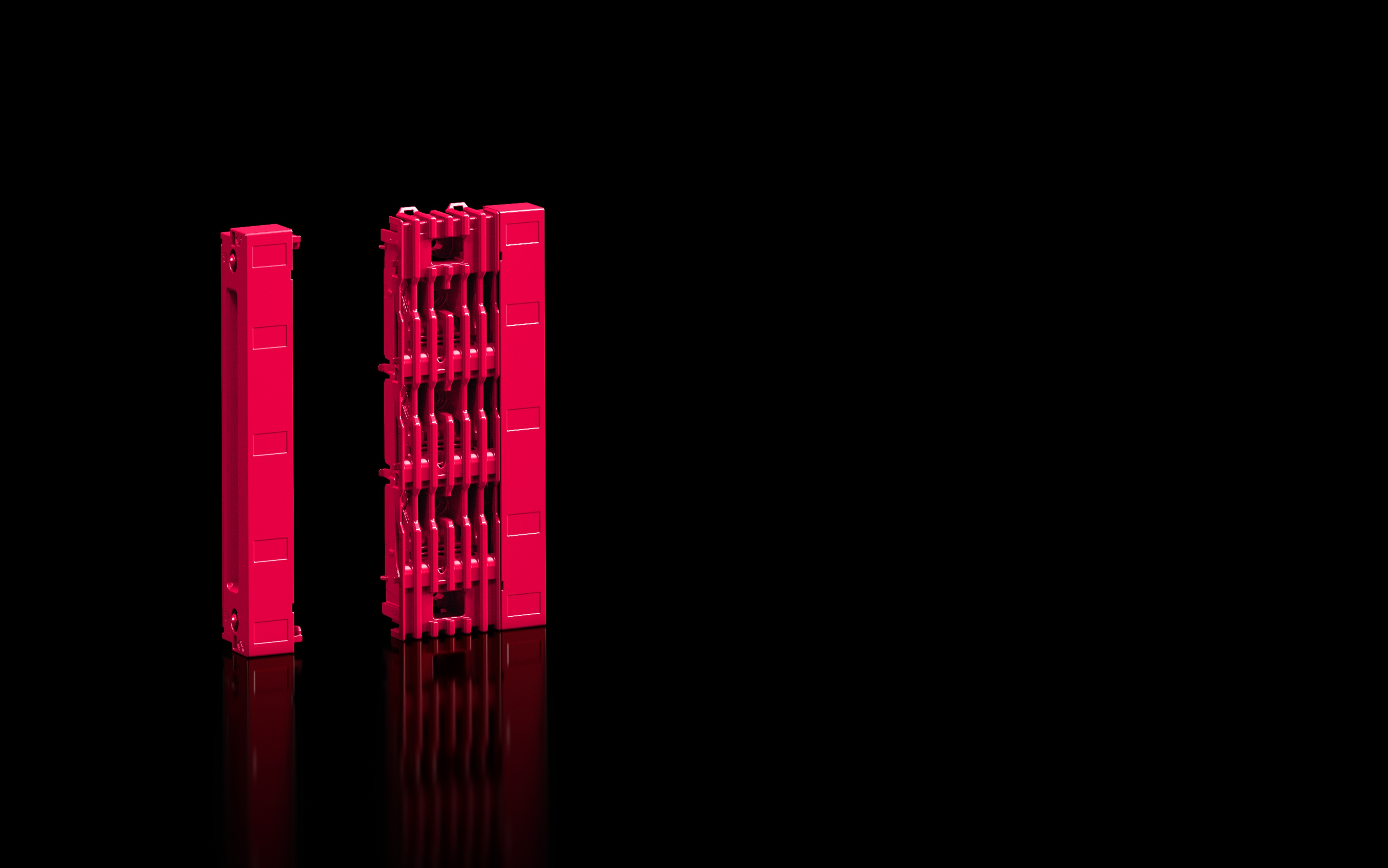Rittal Endmodul-Set für RiLineX Basismodul 3-polig RX 9360.101 (VE2)