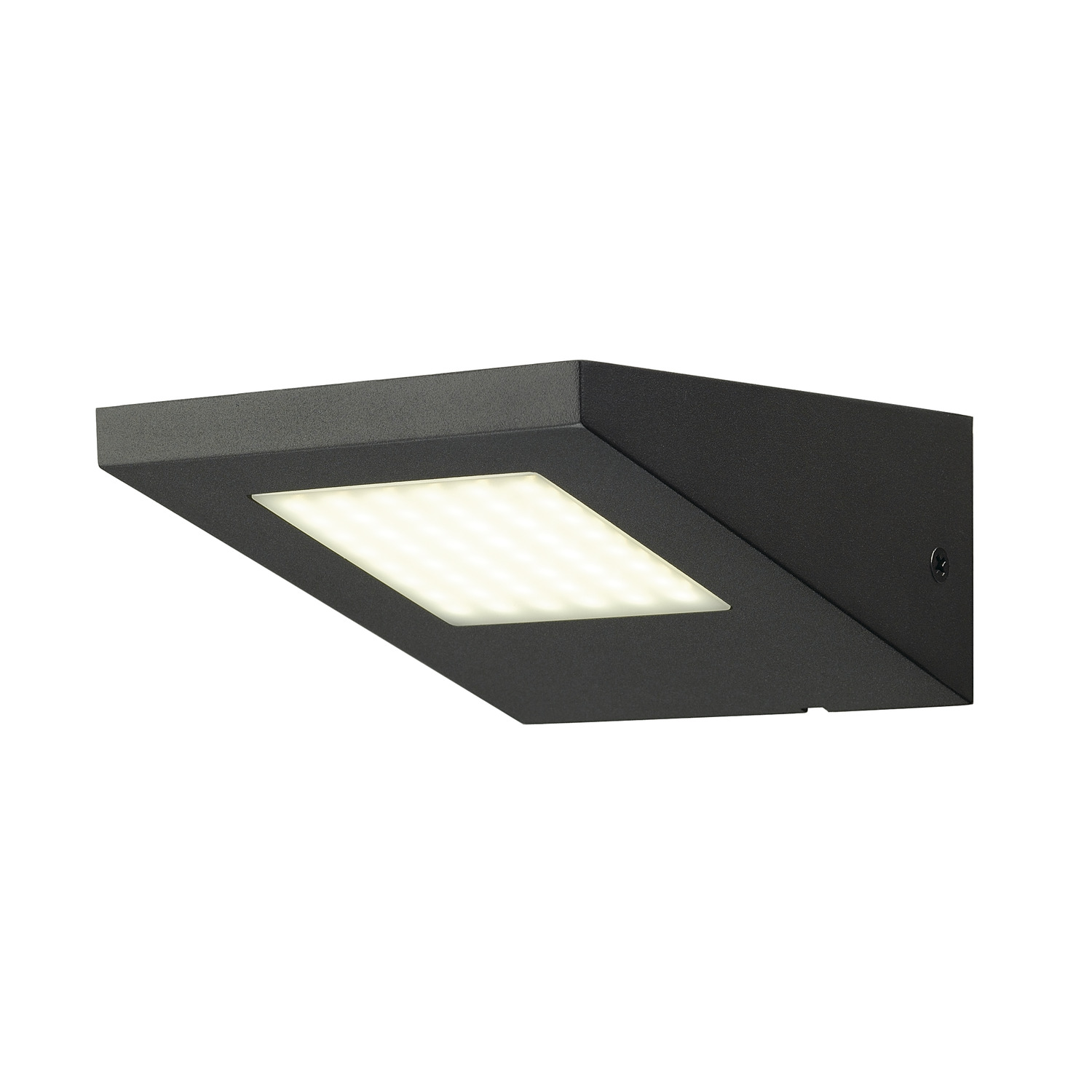 SLV IPERI, Outdoor Wandleuchte, LED, 4000K, IP44, anthrazit, 48 LED, 5W - 231315