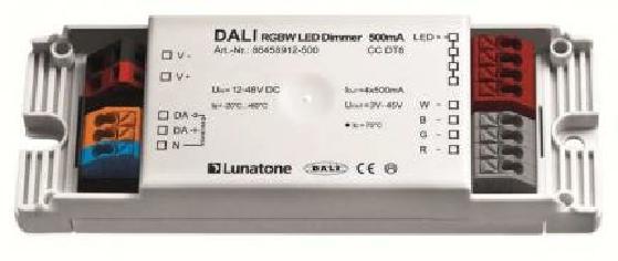 Lunatone Light Management LED-Dimmer DALI RGBW 500mA