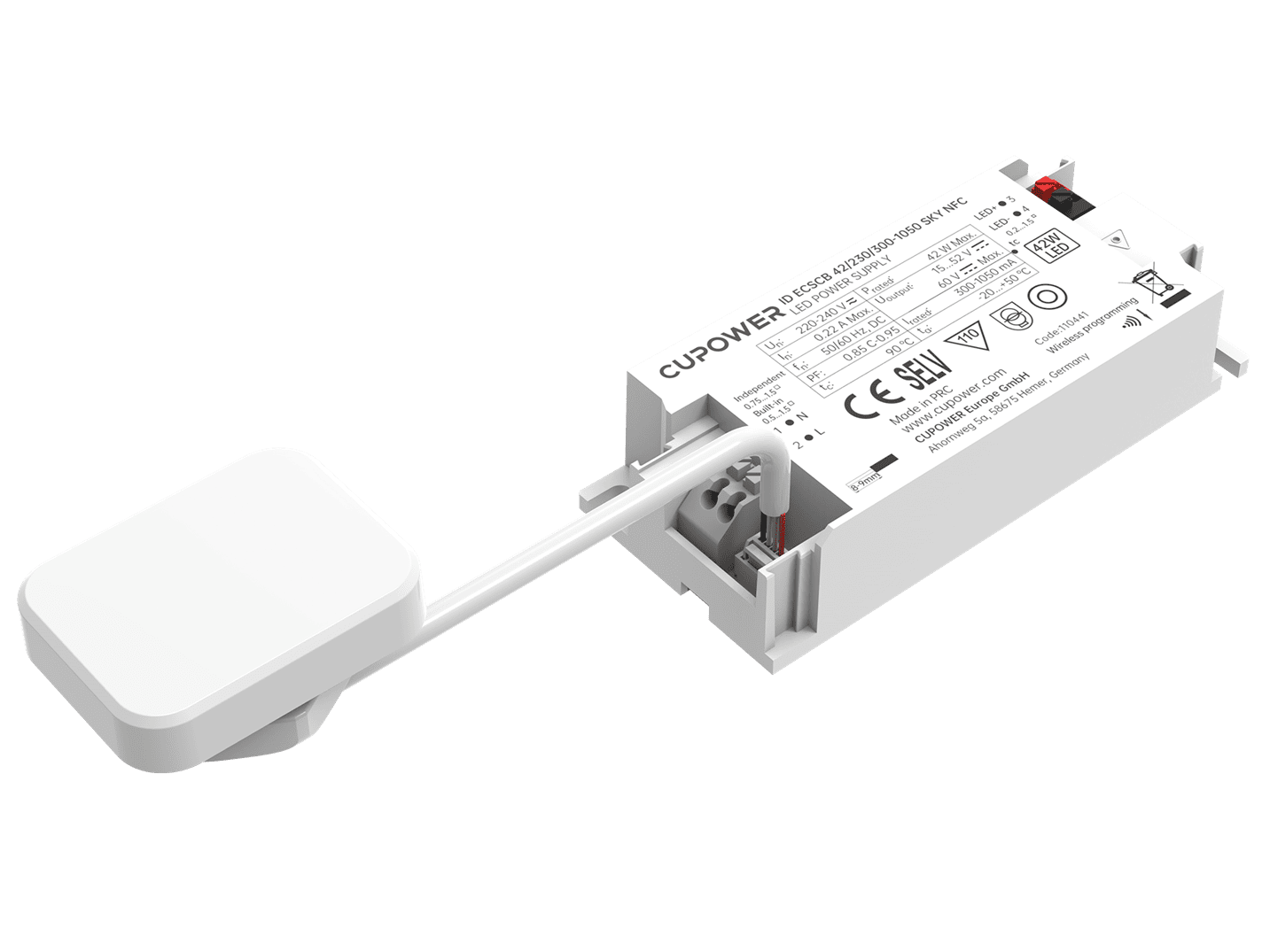 Cupower LED-Driver ID ECSCB 42/230/300-1050 SKY NFC  - 110441