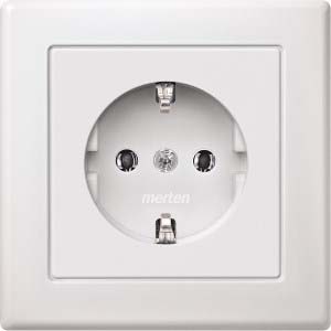 Merten SCHUKO-Steckdose pws volle Abdeckplatte MEG2301-1519 günstig online kaufen