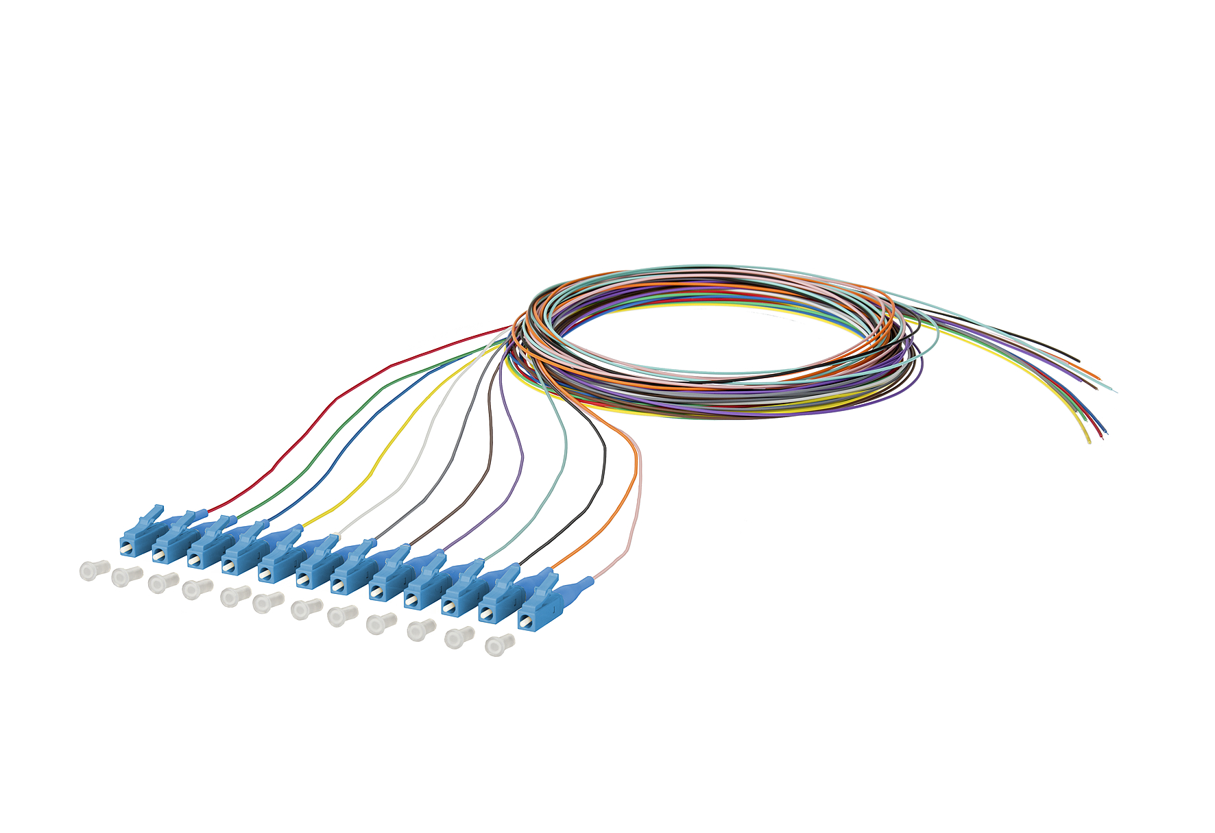 Metz Connect OpDat Faserpigtail OS2 E9/125, 2m LC OS2,