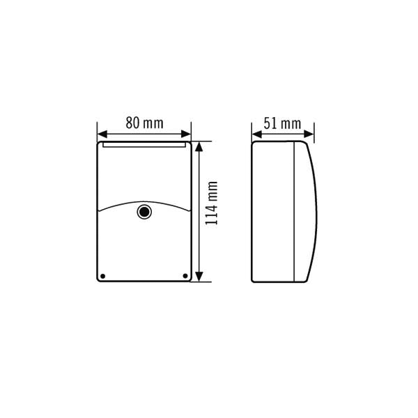 ESYLUX AP-Dämmerungsschalter m.Tag.-Zeitschaltuhr CDS-A/T - RK39500010040