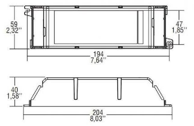 TCI LED-Driver SIRIO 150/200-700 1-10V BILEVEL 