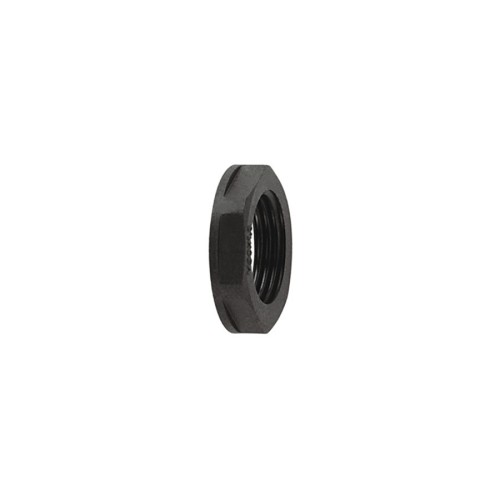HellermannTyton Gegenmutter PA66 BK 1ST ALPA-M40 - 166-50138