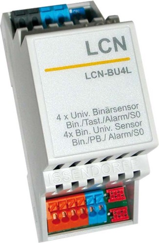 Issendorff Tasten-/Binär-/Alarmsensor 4-f. +S0-Schnittst. LCN - BU4L - 30034