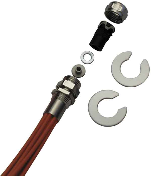 Telegärtner Kabelaufteiler ODS Mini für 4 Fasern TN-KA-4