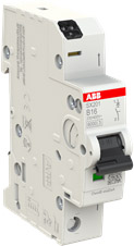 ABB Stotz S&J Sicherungsautomat 6kA, 16A, 1P SX201-B16