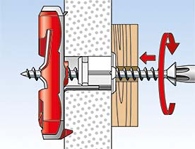 Fischer Deutschl. Kippdübel DUOTEC 10 537258