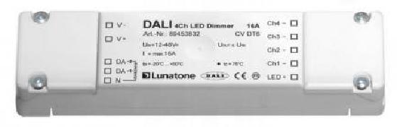Lunatone LED-Dimmer DALI 4Ch LED Dimmer CV 16A - 89453832