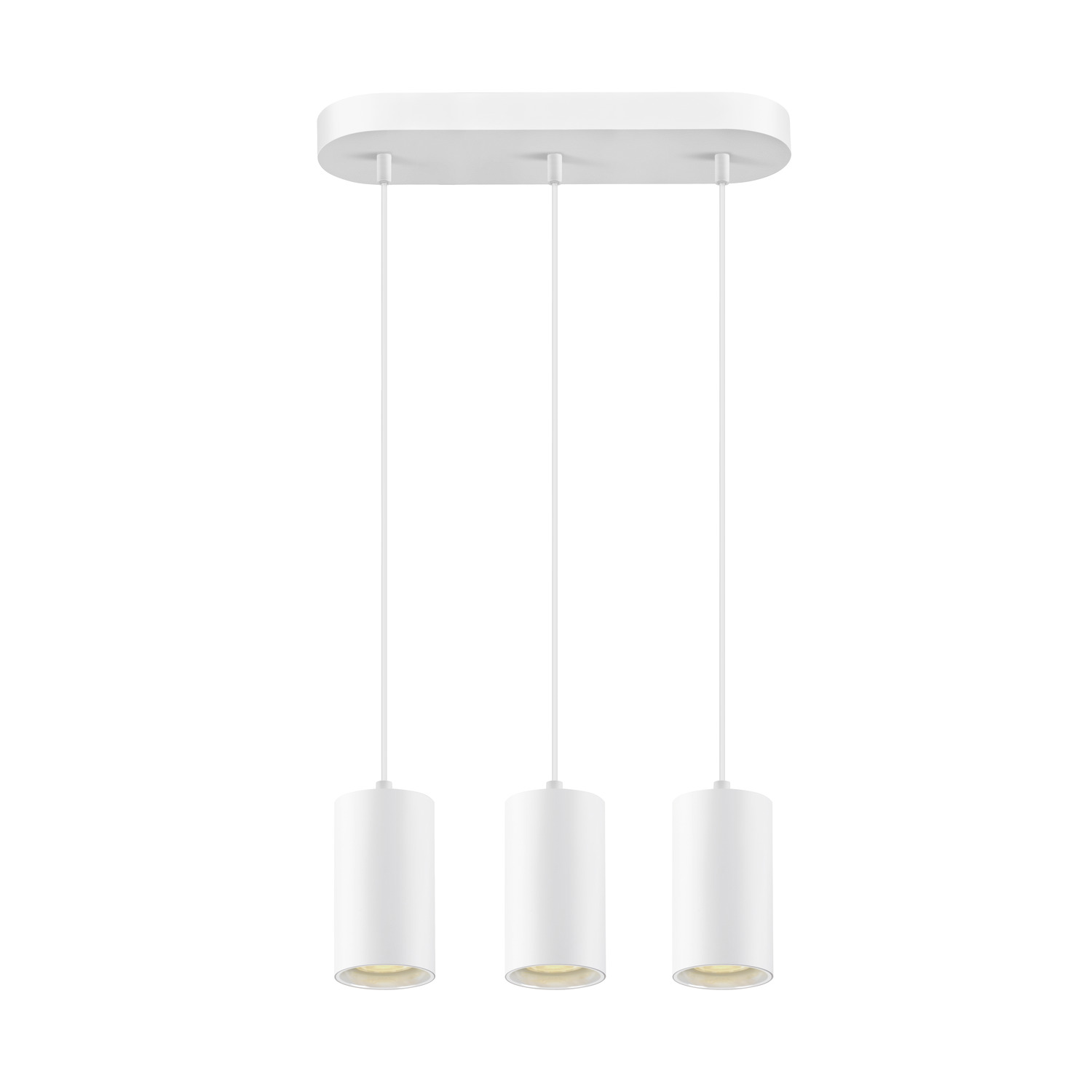SLV ASTO TUBE, Pendelleuchte, GU10, Pendellänge 250 cm, max. 3x10W, weiß - 1006436 SLV ASTO TUBE, Pendelleuchte, GU10, Pendellänge 250 cm, max. 3x10W, weiß - 1006436