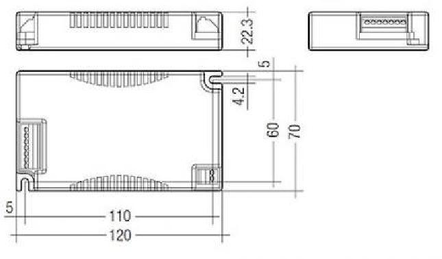 Tridonic LED EVG Tridonic LCA 45W 500-1400mA one4all C