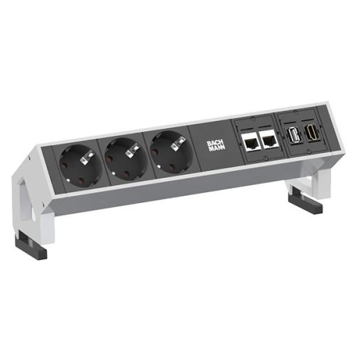 Bachmann Steckdoseneinheit 3xSchutzk.1xUSB 902.302 - 902302