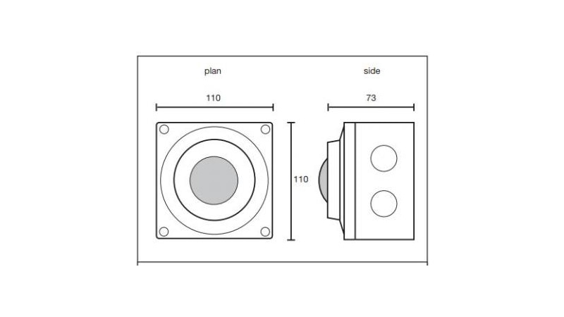 RP-Technik Casambi IP66 Highbay passive infrared motion detector Ropag - YMOBM-RA-HBWD-IP