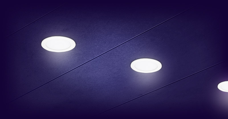 Grafik Downlights bei watt24