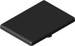 Item Winkel-Abdeckkappe 40x40 schwarz 0.0.411.26 - 0.0.411.26