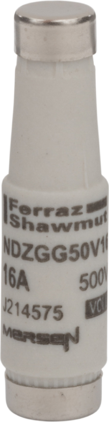 Mersen D-Sicherungseinsatz NDZ gG 16A/500V NDZGG50V16 - J214575 Mersen D-Sicherungseinsatz NDZ gG 16A/500V NDZGG50V16 - J214575